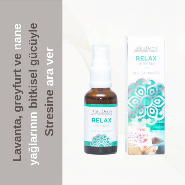 Rahatlatıcı Masaj Yağı - Massage Oil for Relaxation and Anti Stress