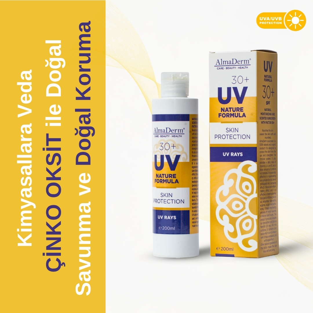 30 SPF UV Güneş Koruyucu Vücut Sütü - UV Lotion with SPF 30