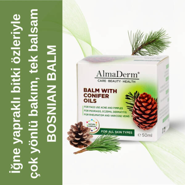 Doğal Boşnak Balmı - Çam Ağacı Yaprağı Özlü - Bosnian Balm