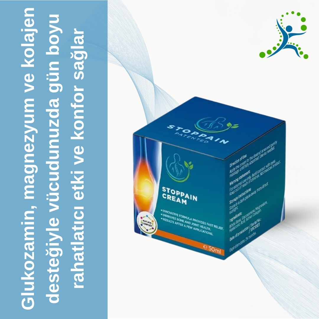 Kas Ağrılarını Azaltmaya Yardımcı Krem - Stop Pain Cream