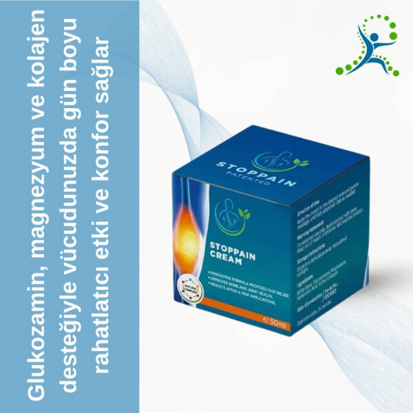 Kas Ağrılarını Azaltmaya Yardımcı Krem - Stop Pain Cream