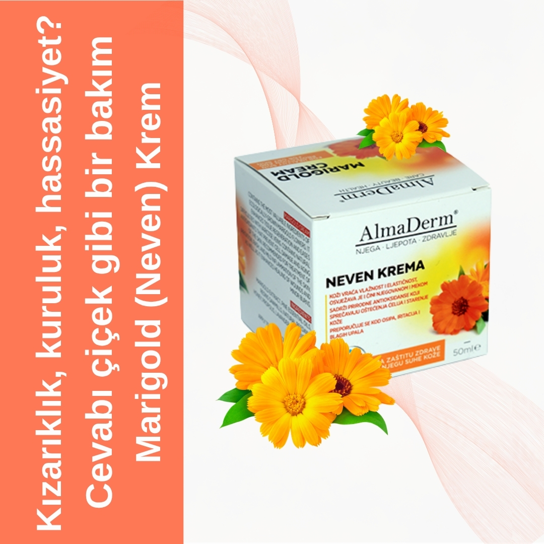 Kadife Çiçeği Özlü Doğal Krem - Marigold Cream