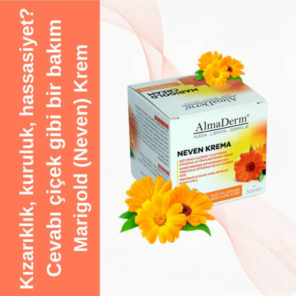 Kadife Çiçeği Özlü Doğal Krem - Marigold Cream