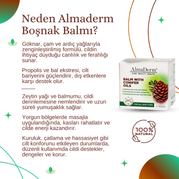 Doğal Boşnak Balmı - Çam Ağacı Yaprağı Özlü - Bosnian Balm - Görsel 2