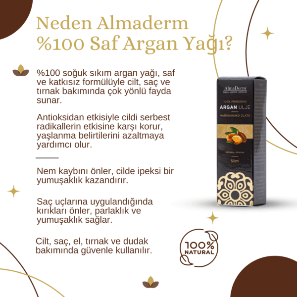 Saf Argan Yağı - Pure Argan Oil - Görsel 2