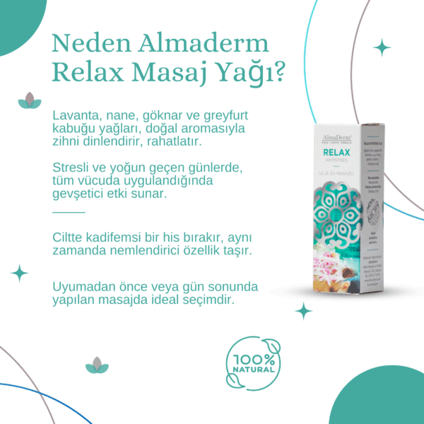 Rahatlatıcı Masaj Yağı - Massage Oil for Relaxation and Anti Stress - Görsel 2