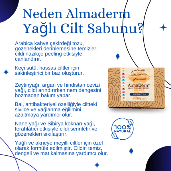 Yağlı Ciltler İçin Doğal Sabun - Soap for Oily Skin - Görsel 2